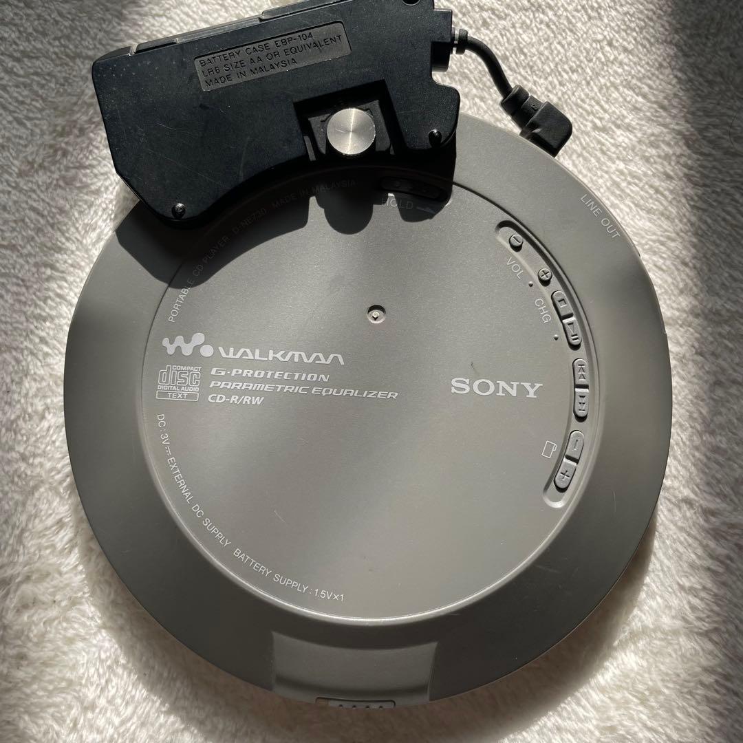 SONY WALKMAN D-NE730ポータブルCDプレーヤー