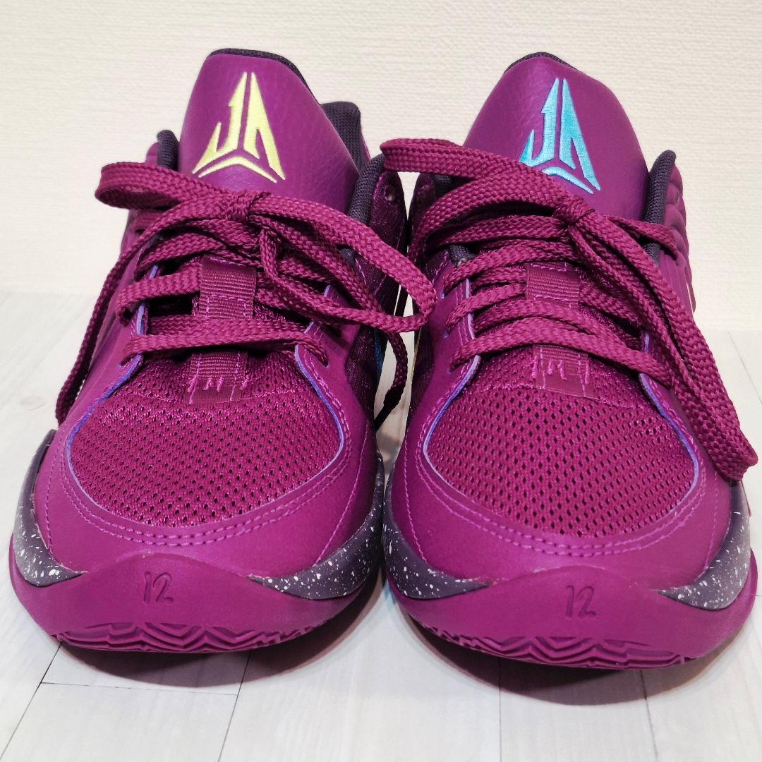 新品未使用 バスケットボールシューズ パープル NIKE JA2EP 24cm