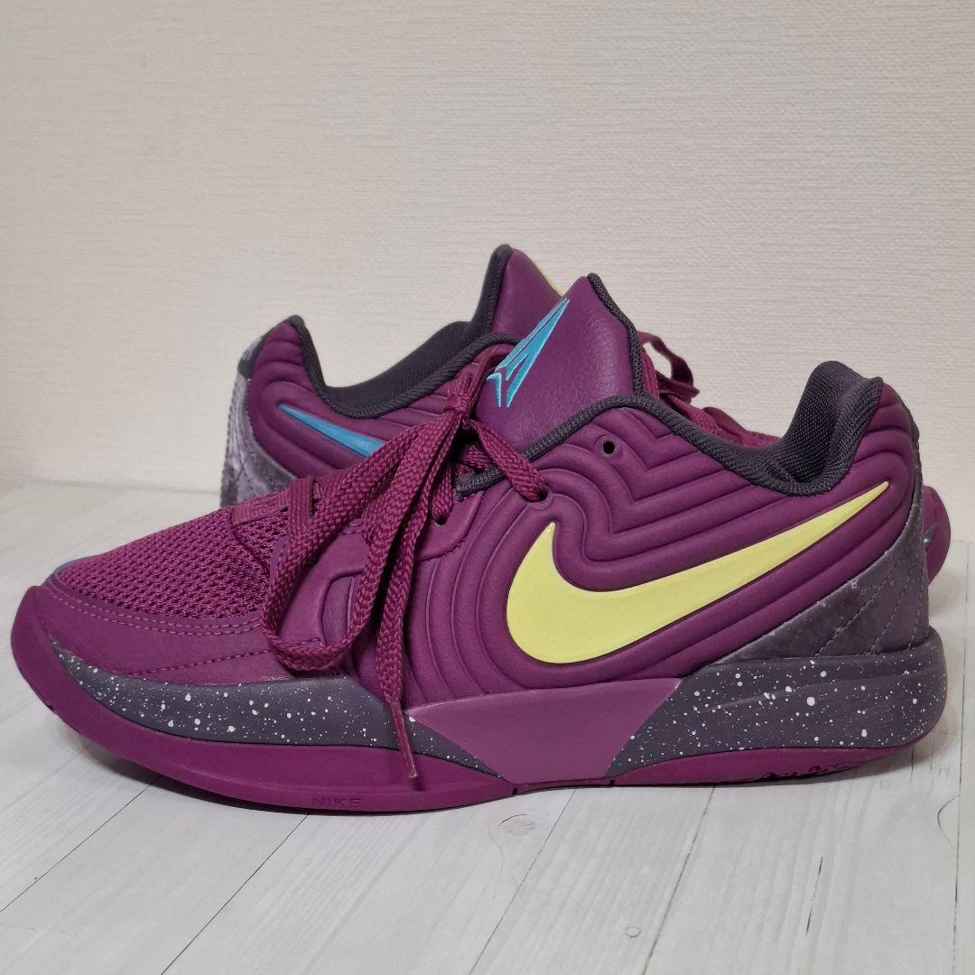 新品未使用 バスケットボールシューズ パープル NIKE JA2EP 24cm