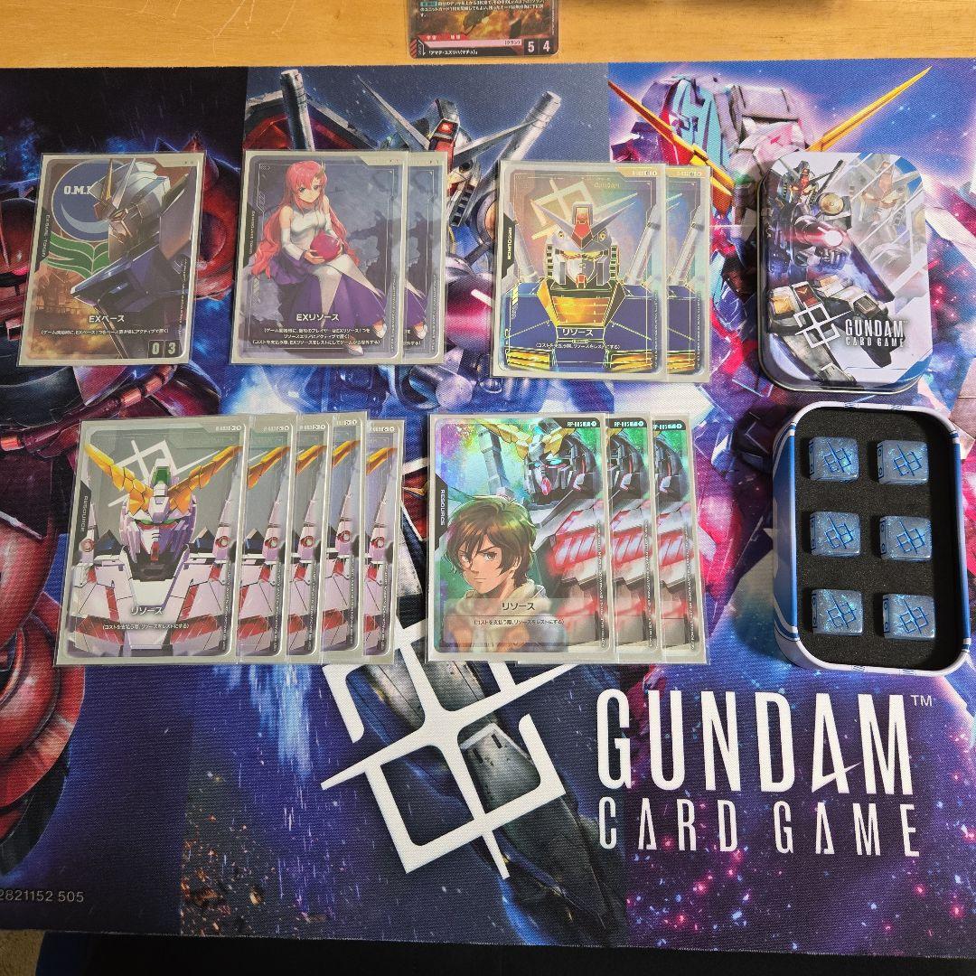 ガンダムカードゲーム　引退　まとめセット　デッキ複数あり
