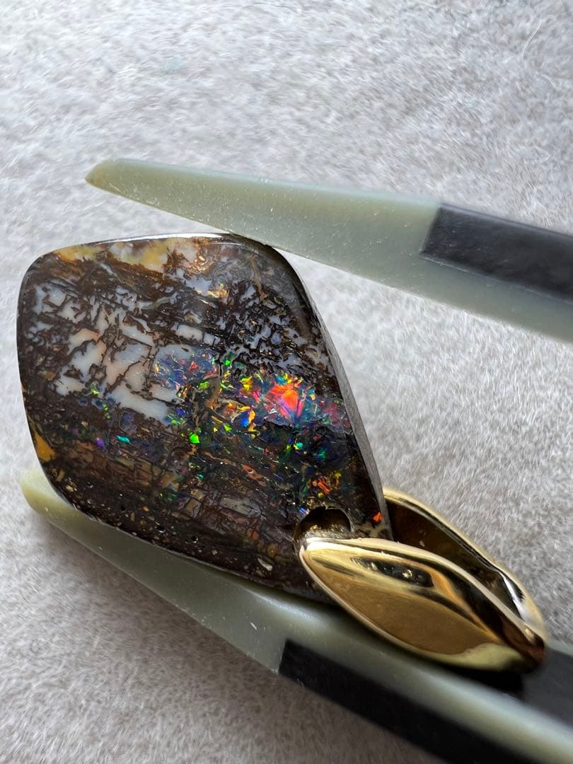 ウッドオパール　ペンダントトップ