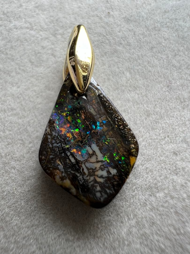 ウッドオパール　ペンダントトップ