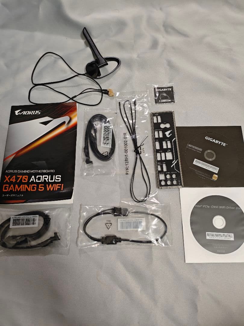 ryzen5 5600とX470 AORUS GAMING 5 WIFIセット