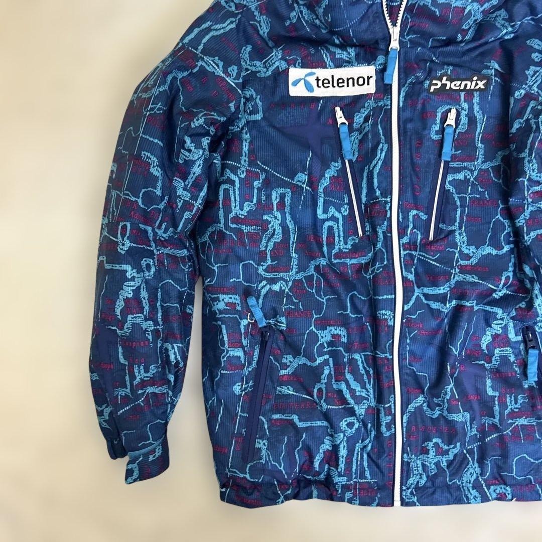 【新品未使用】Phenix スキーウェア 青 ジュニア レディース
