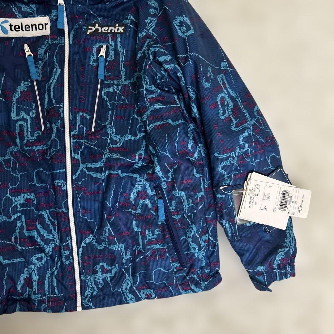 【新品未使用】Phenix スキーウェア 青 ジュニア レディース