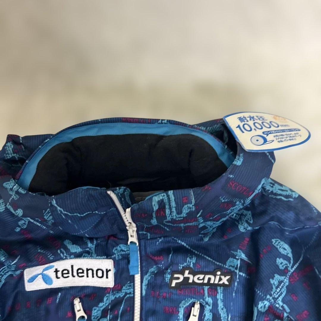 【新品未使用】Phenix スキーウェア 青 ジュニア レディース