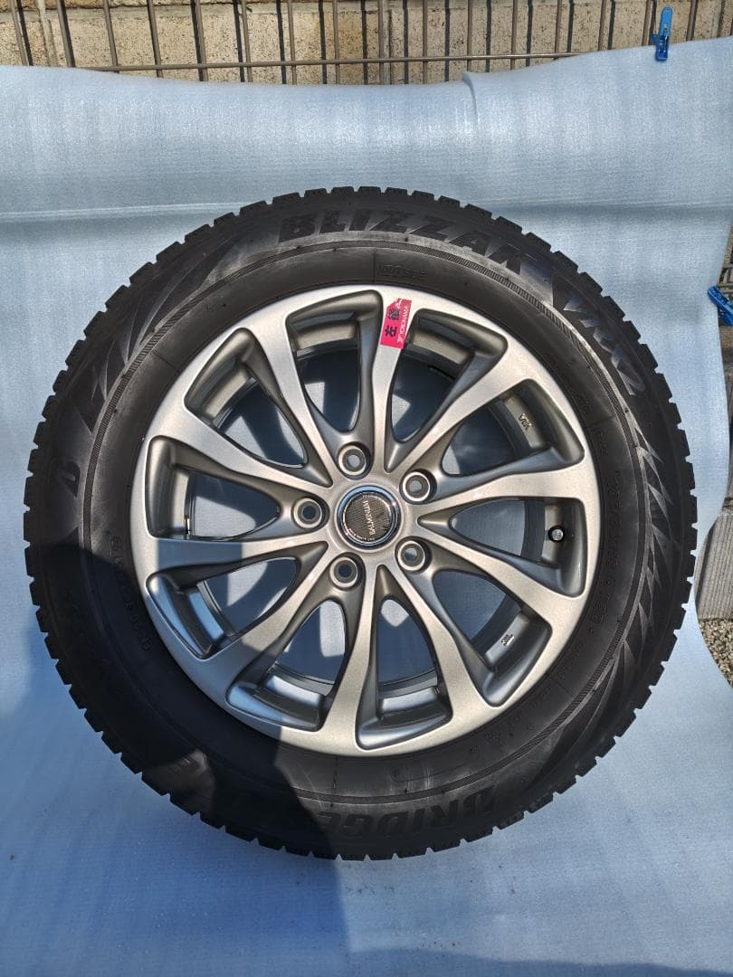 16インチ ブリヂストン スタッドレスタイヤ ホイールセット