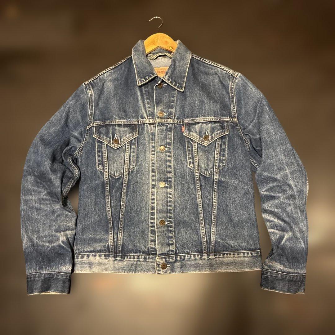 リーバイスデニムジャケット XLサイズ　ハチノスリペア有り