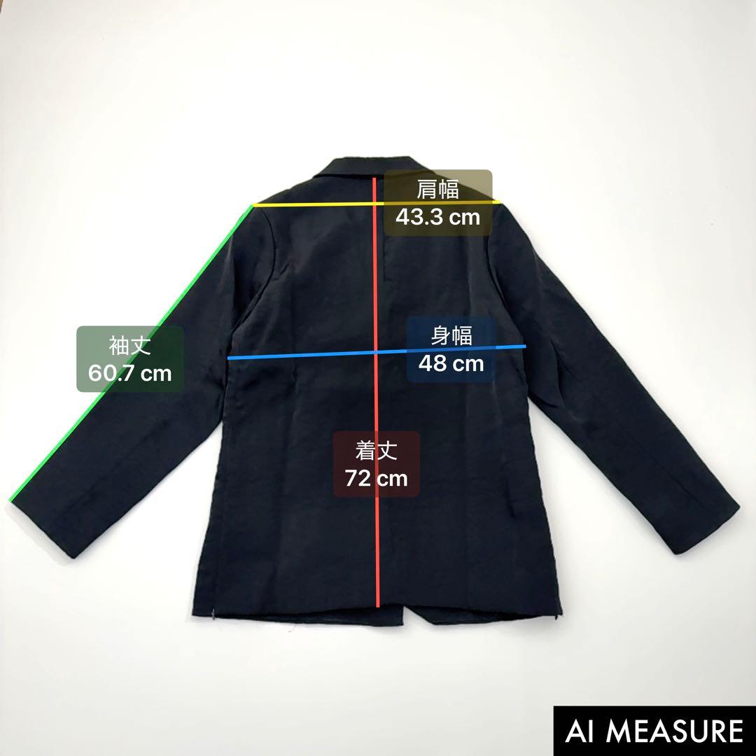 ENOF twill slit jacket ブラック M