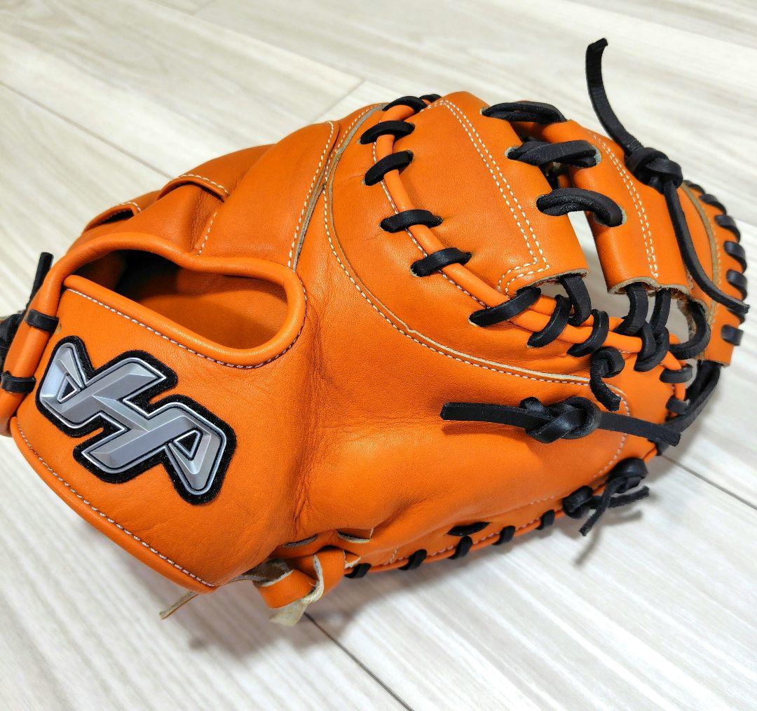 【美品】ハタケヤマ　40周年限定　軟式グローブ キャッチャーミット