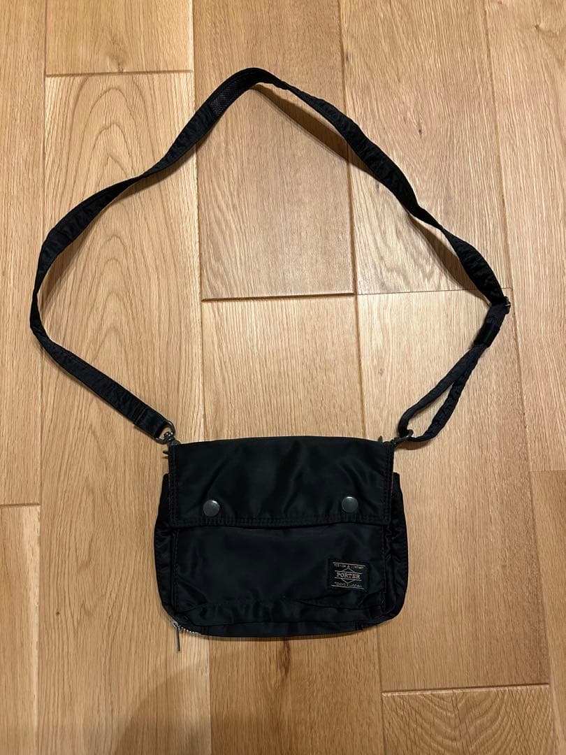 PORTER ポーター　タンカー　 ショルダー　バッグ　ミニ　ポーチ 黒　廃盤