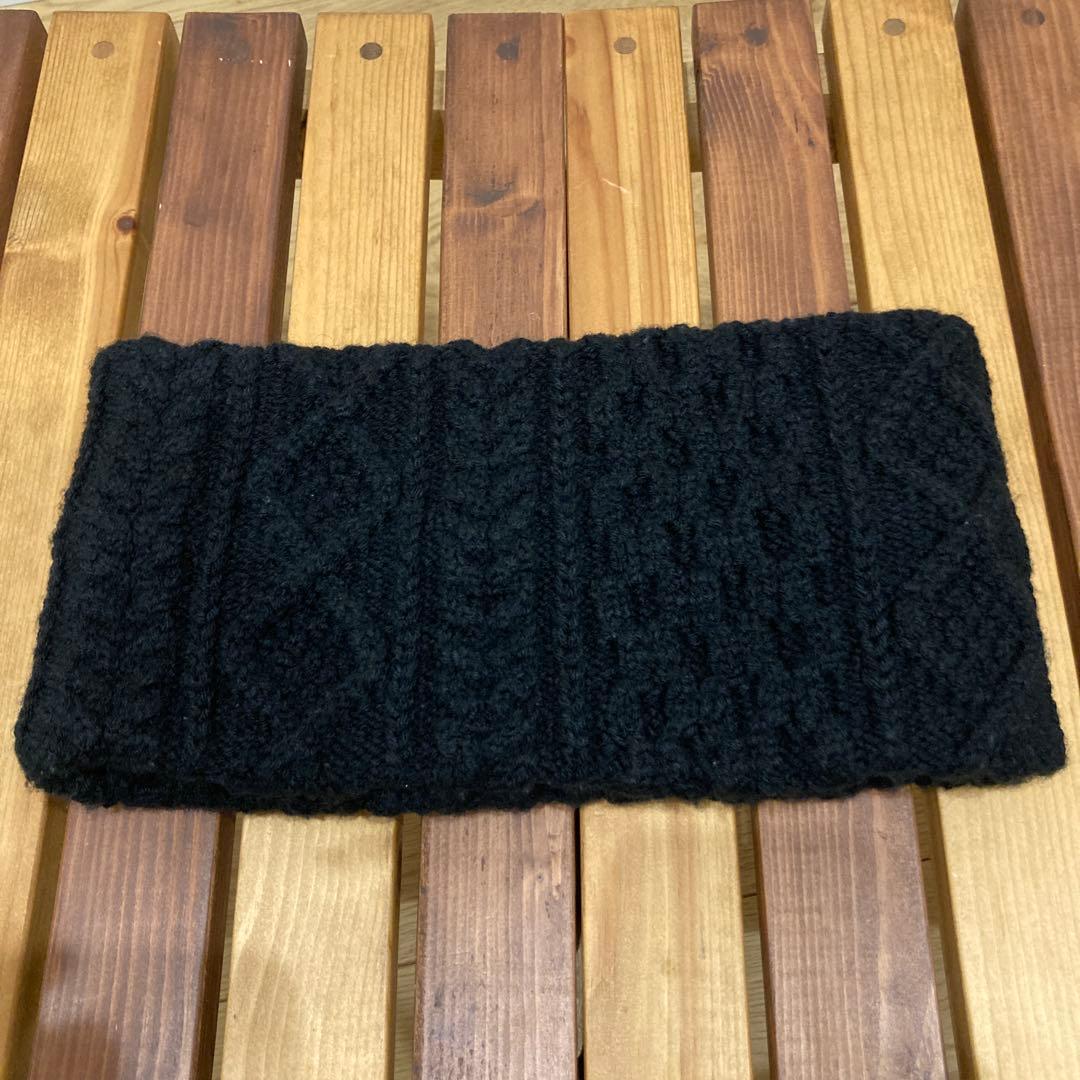MAISON KINEMA Aran pattern hair band キネマ