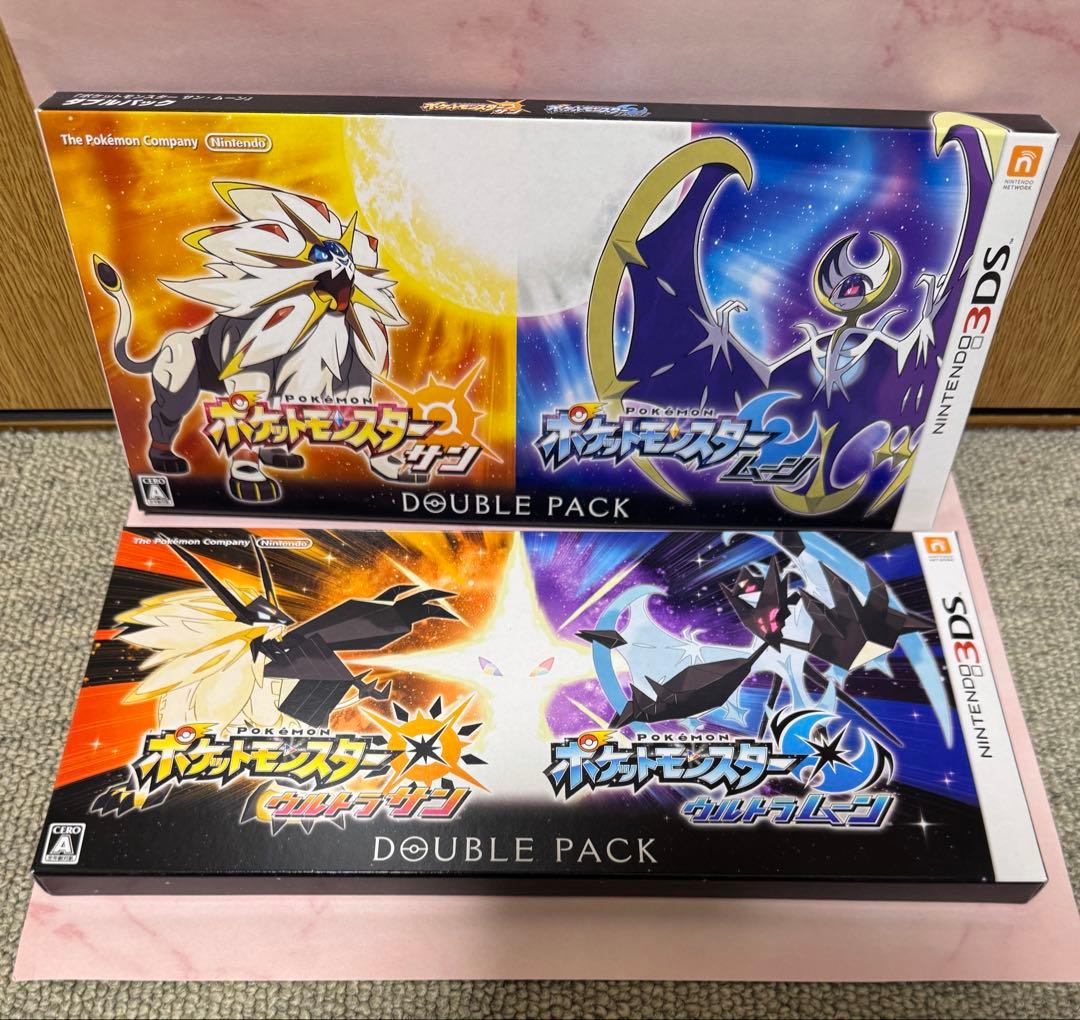 ポケットモンスター サン＆ムーン・ウルトラサン＆ムーン ダブルパックセット