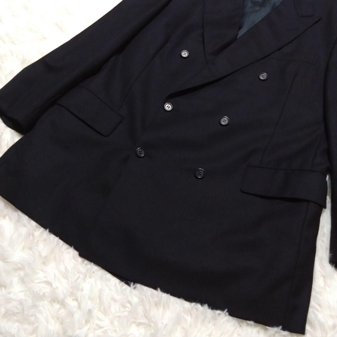 極美品 ブルックスブラザーズ セットアップスーツ ダブル XLサイズ ネイビー