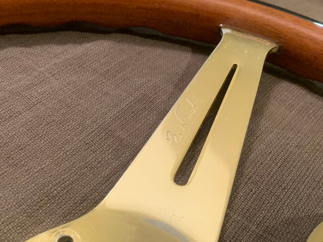 NARDI Classic ナルディ　クラシック　ウッド　ゴールド　ステアリング