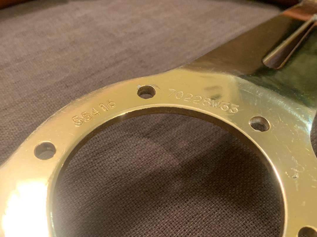 NARDI Classic ナルディ　クラシック　ウッド　ゴールド　ステアリング