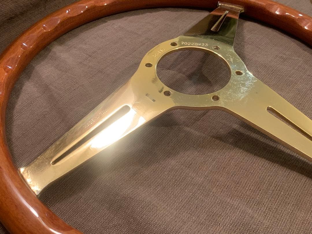 NARDI Classic ナルディ　クラシック　ウッド　ゴールド　ステアリング