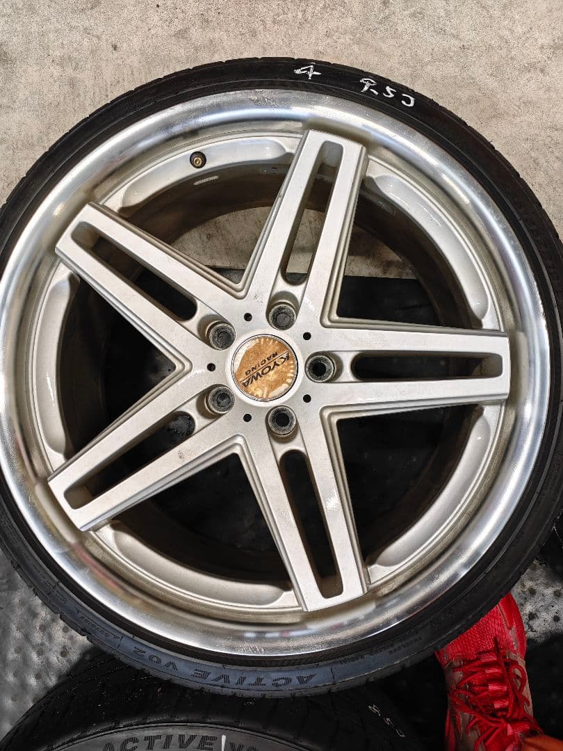 19インチ 5スポークホイールセット