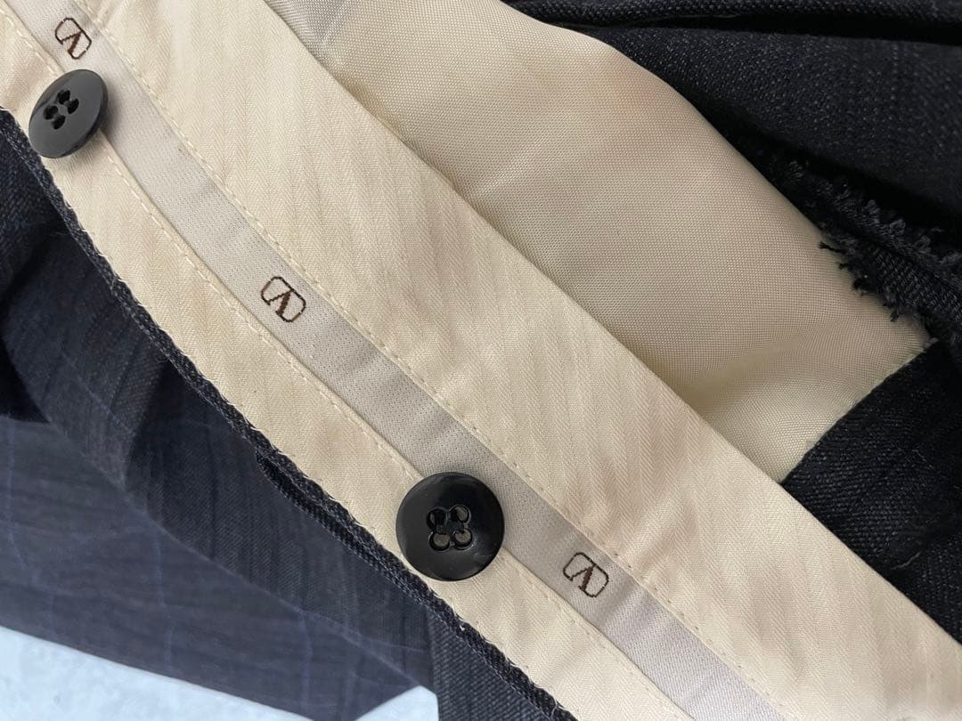 y*a様 【VALENTINO】ワイドスラックス　グレンプレイド　ヴィンテージ