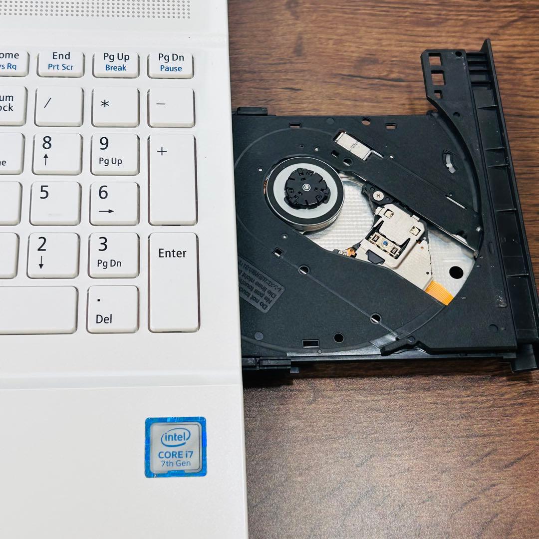 美品★NECノートパソコン★corei7/16GB★SSD512GB★Win11
