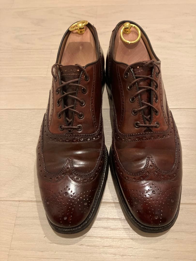 オールデン　Alden US8.5 26.5cm コードバン