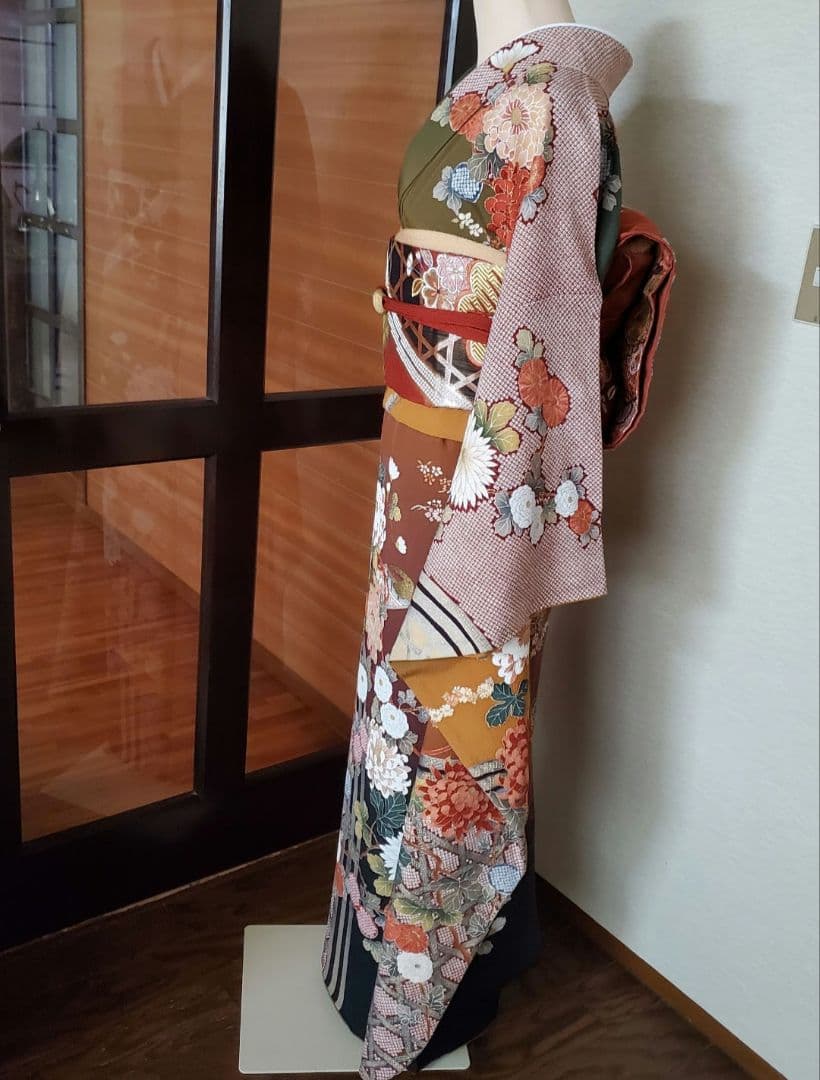 【1/12終了＊フルセット】振袖　袋帯　帯揚げ　帯締め　トールサイズ　お直し無料