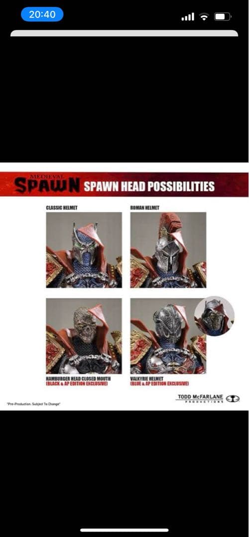 スポーン　メディーバルスポーン　キックスターター