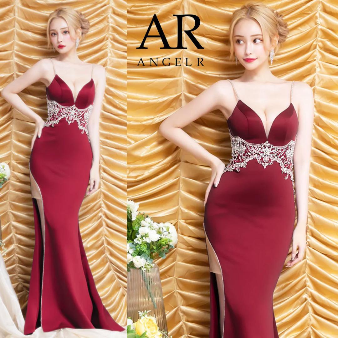 AngelR エンジェルアール ラグジュアリーウエストビジュータイトロングドレス