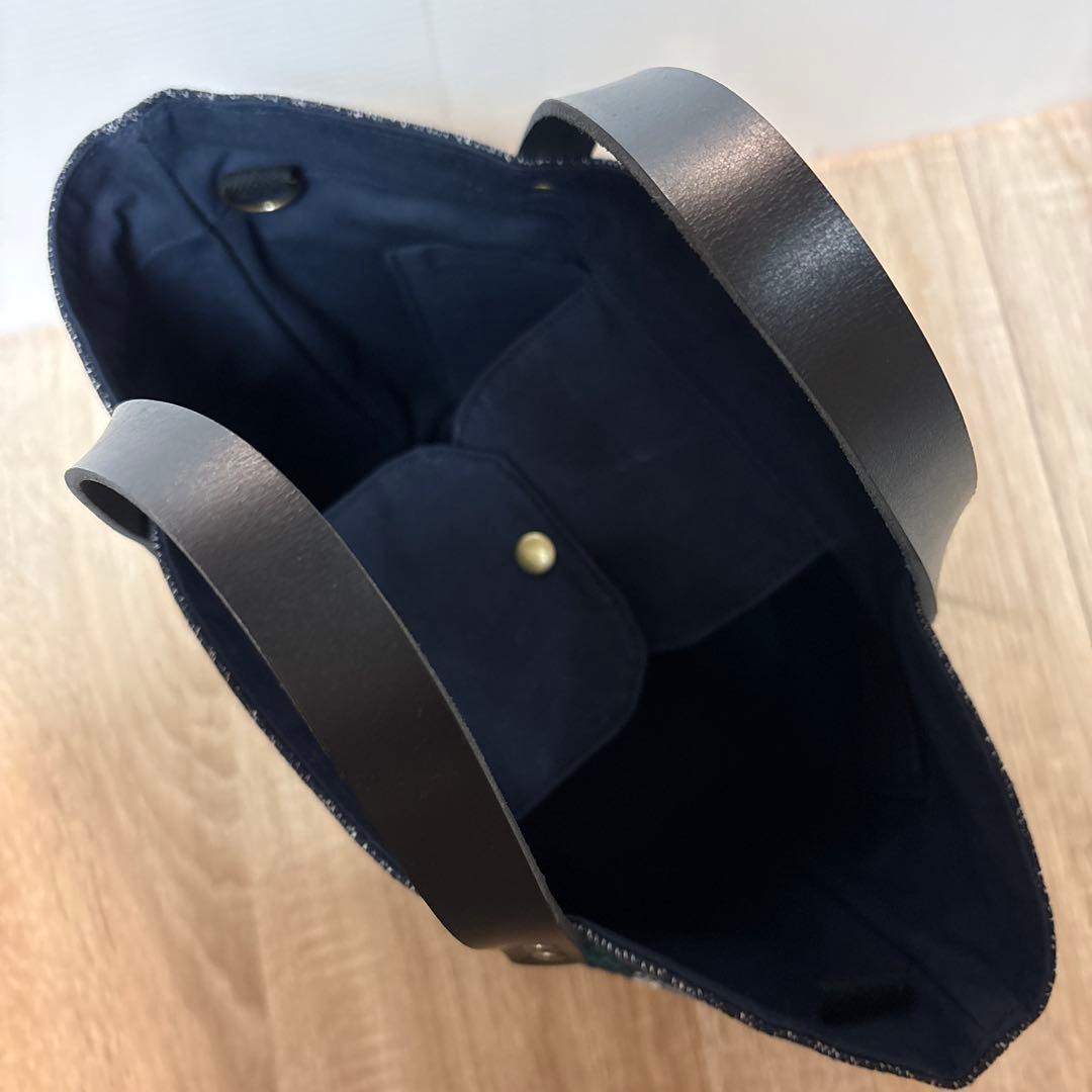 ハンドメイド　マルシェトートバッグ　ミナペルホネン　rosy