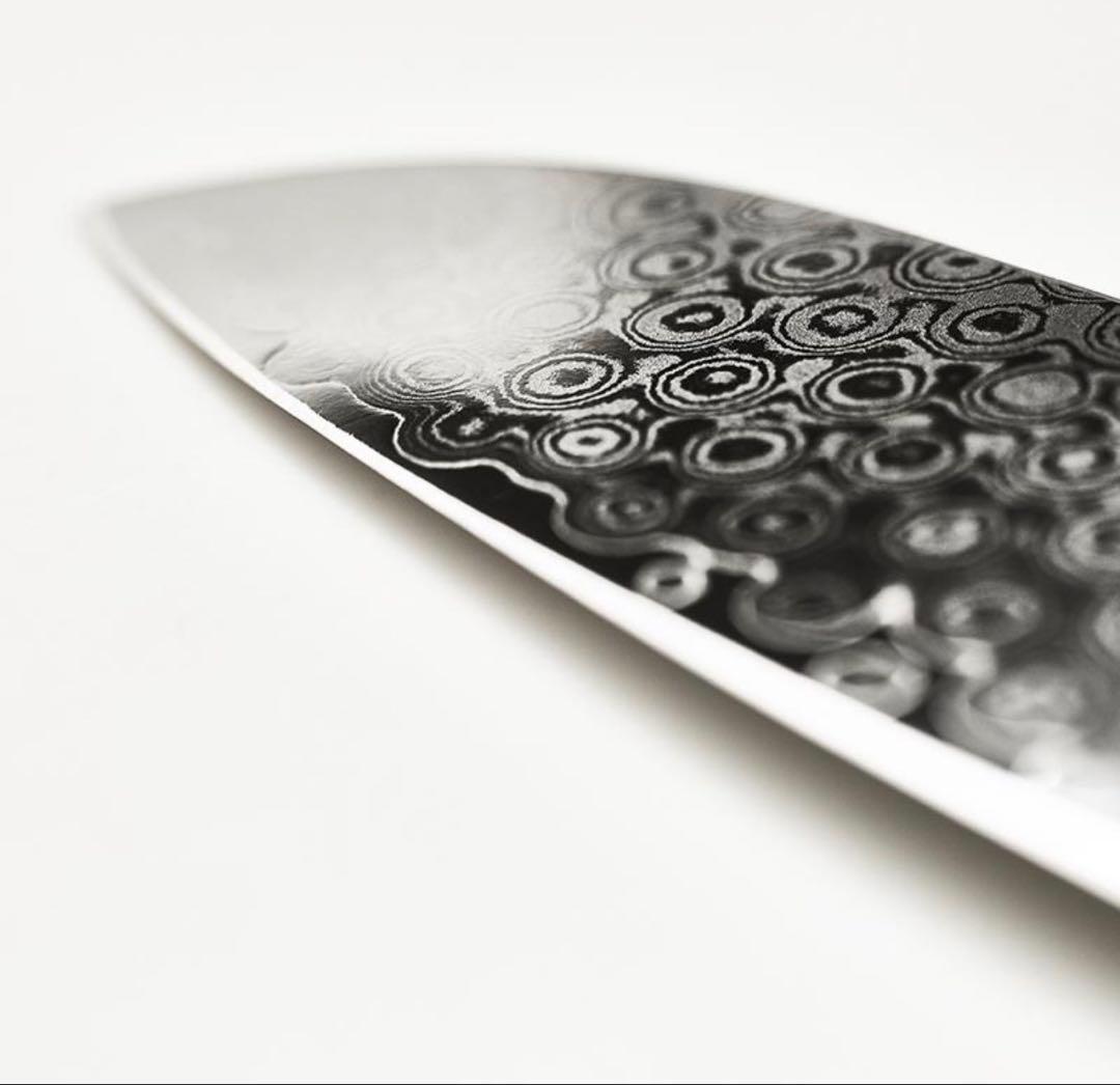 MEYER（マイヤー）ダマスカス小三徳包丁＆ シャープナーセット