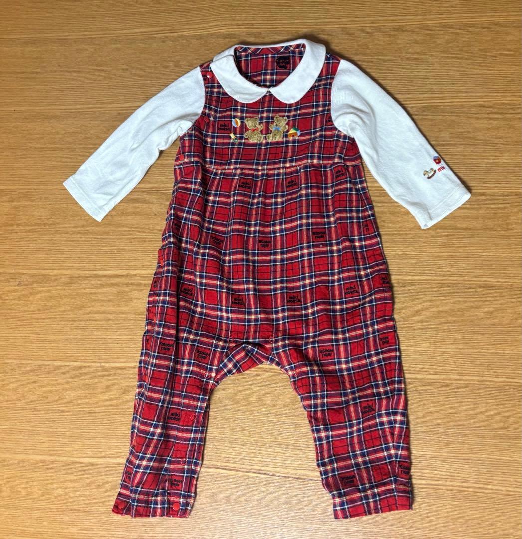 ミキハウス カバーオール 80cm