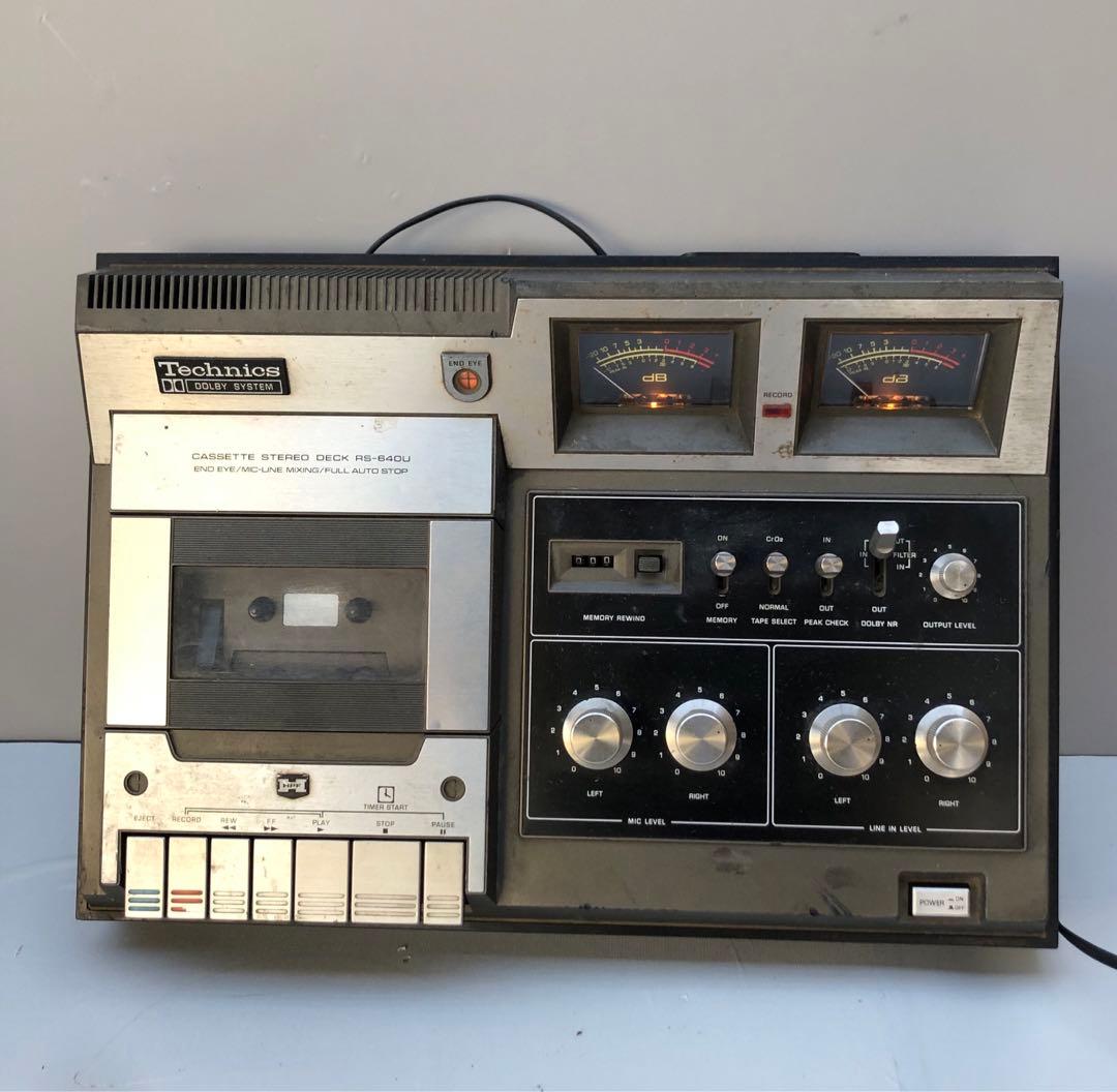 その他 Technics STEREO CASSETTEDECK RS-640U I83