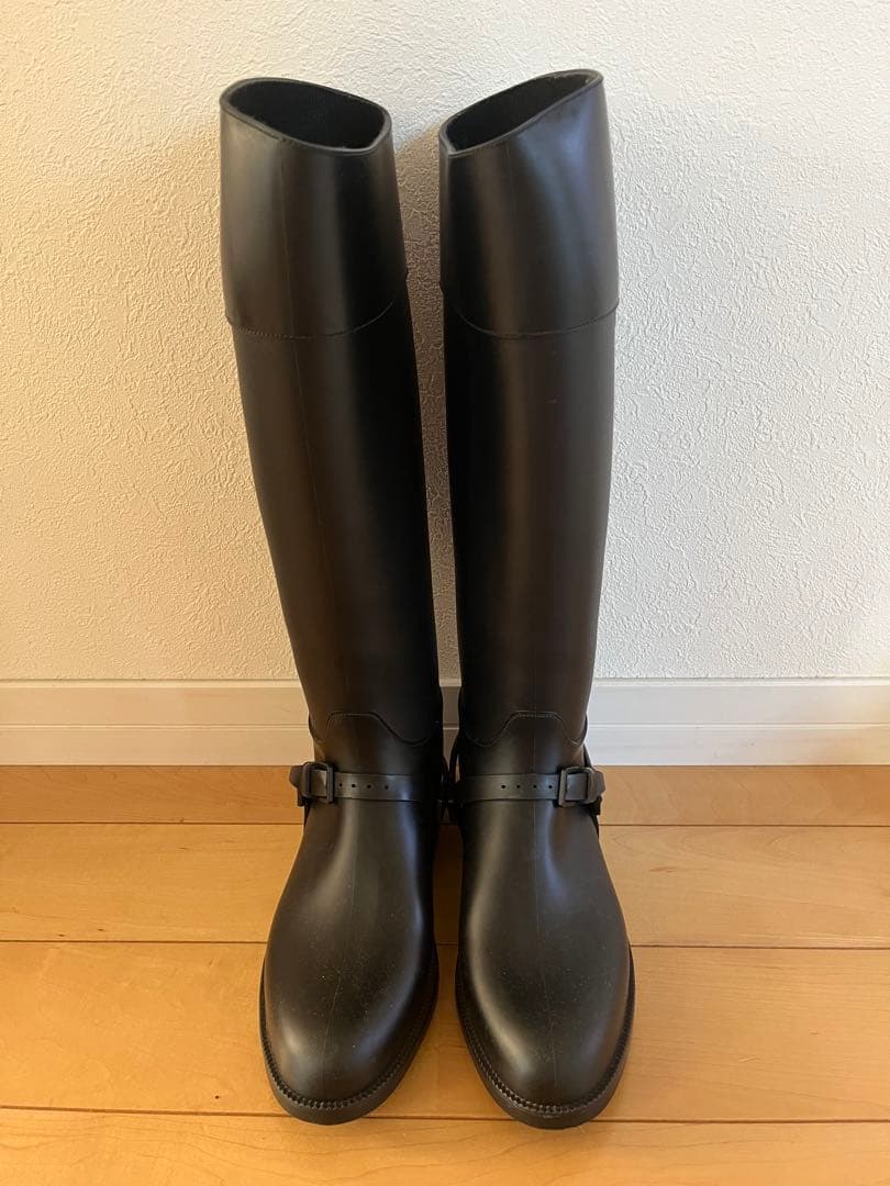 値下げ！GIVENCHY ジバンシィ　レインブーツ　38 美品　レア　大草直子