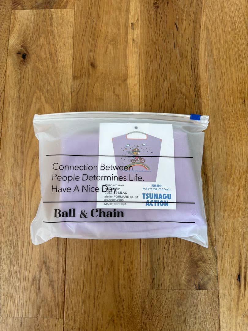 Ball & Chain エコバッグ 水森亜土　Mサイズ