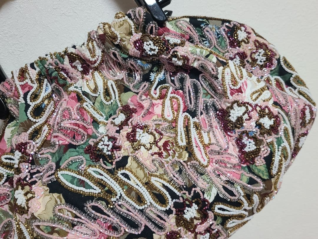 LUMY はしもと ルミー 皇室御用達 ビーズバッグ パーティーバッグ