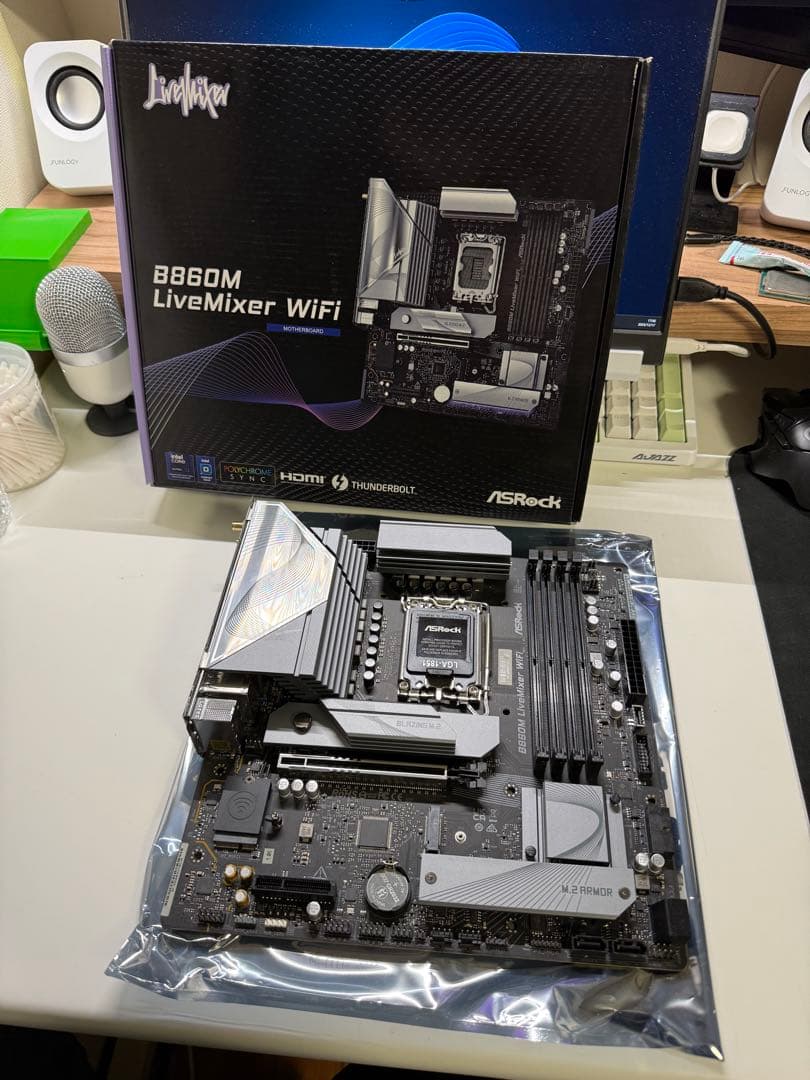 ASRock B860M LiveMixer WiFi マザーボード