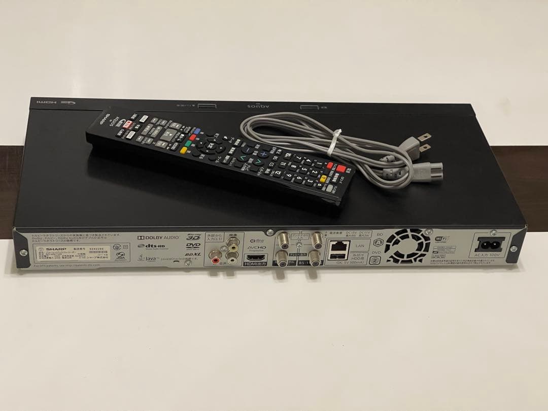 SHARP BD-NW1100 ブルーレイレコーダー