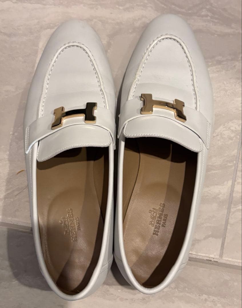 【お値下げしました】HERMES モカシン パリ