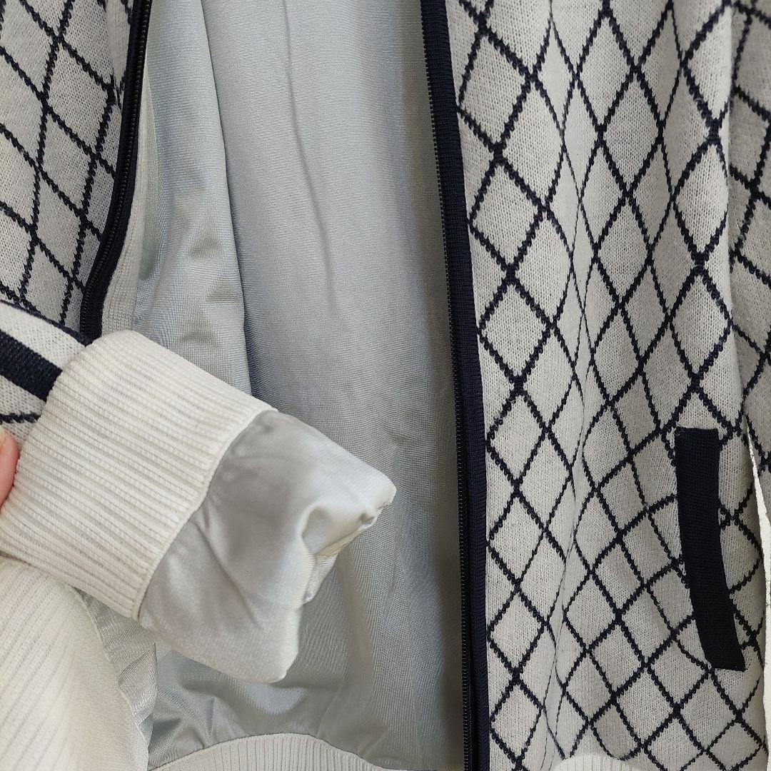 and per se　防風ニットブルゾン 　Lsize