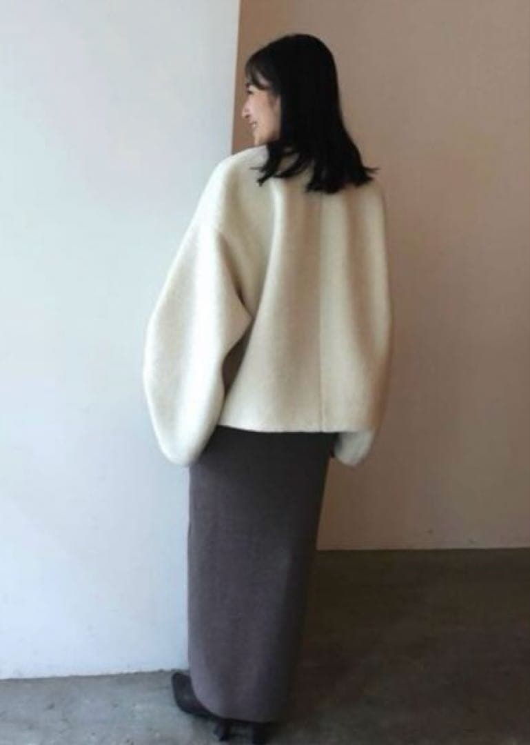 新品タグ付き　今季　ラグナムーン　ボアブルゾン　ボアジャケット