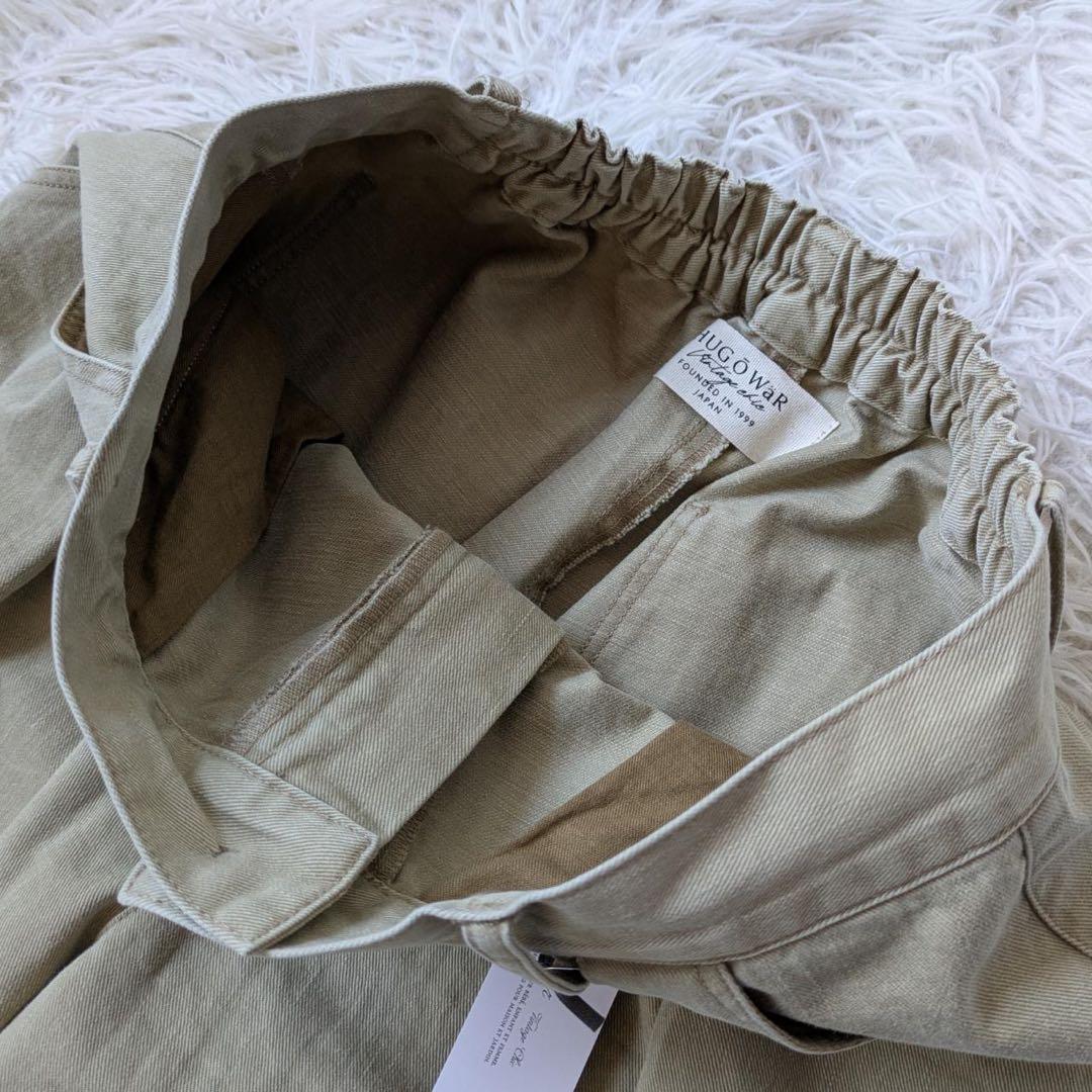 《新品タグ付》HUG O WaR/ハグオーワー　チノカーゴパンツ　サイズ2