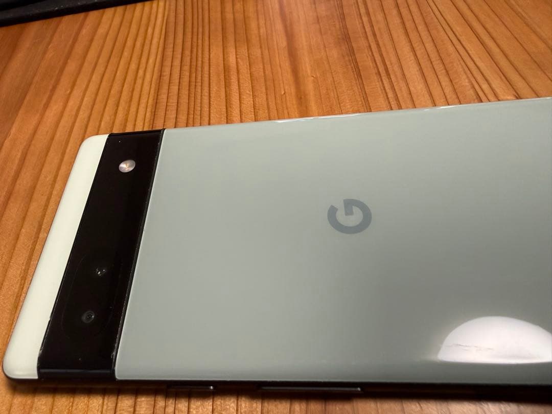 Google Pixel 6a セージ 本体　割れあり
