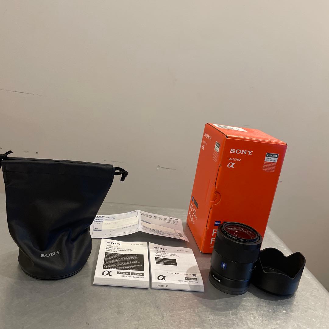 美品 ソニー Sonnar FE 55mm f1.8 ZA SEL55F18Z