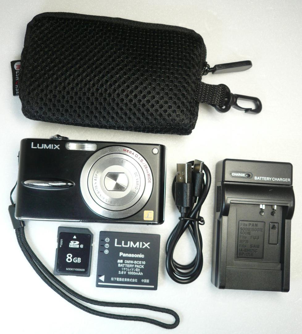 LUMIX★DMC-FX30⚠️必読有⭕️安心の実働品❤️お嬢様カメラの定番機種