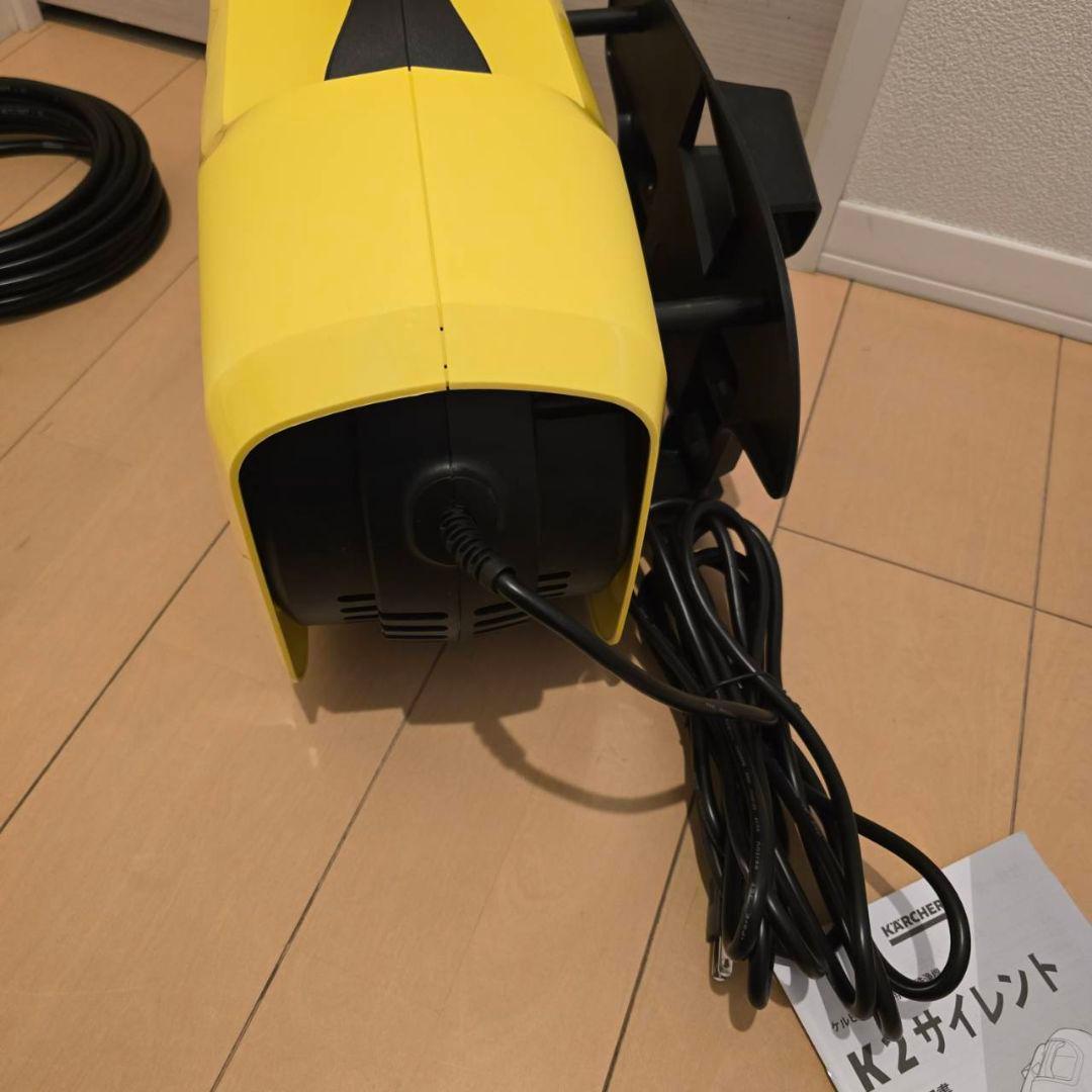 ケルヒャー 高圧洗浄機 K2 サイレント美品。ほぼ新品です。
