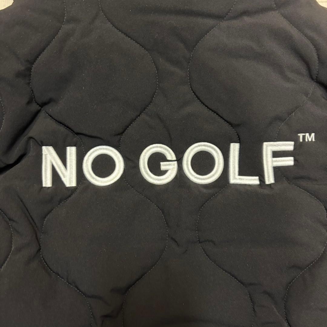 NO GOLF CLUBHAUS フード付きダウンベスト 新品未使用