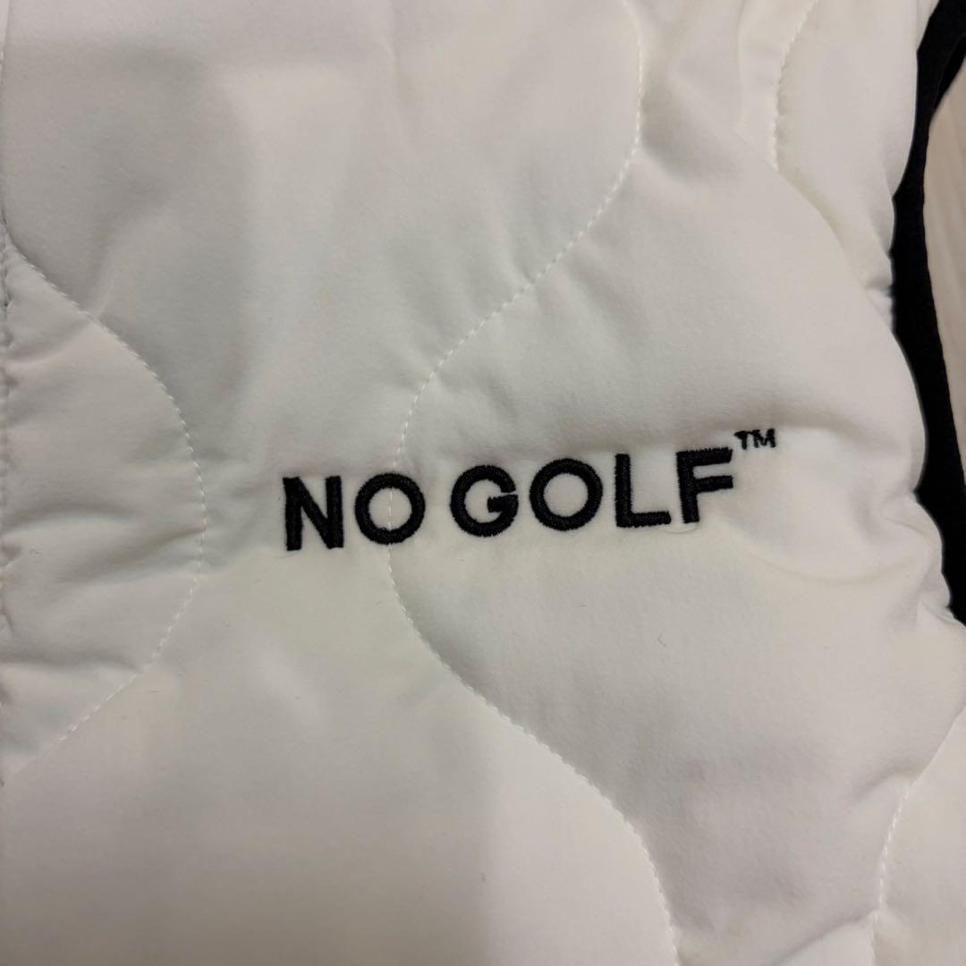 NO GOLF CLUBHAUS フード付きダウンベスト 新品未使用