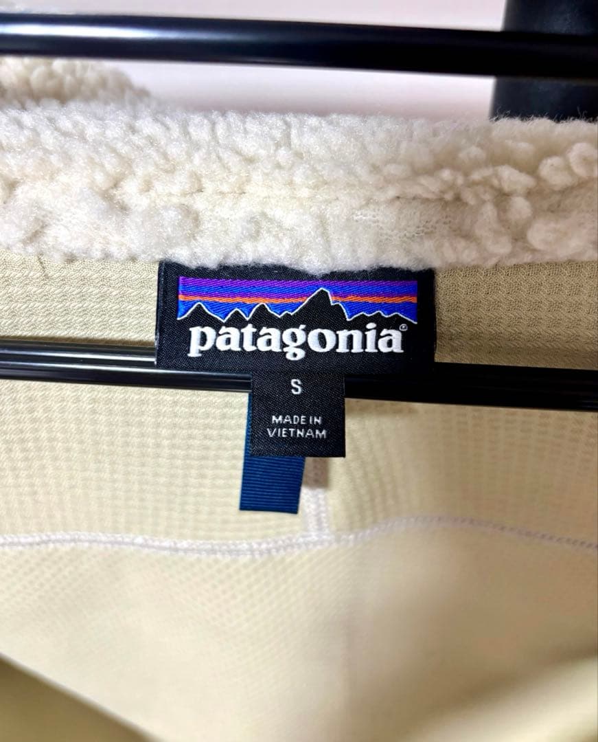 patagonia レトロx ベスト Sサイズ アイボリー