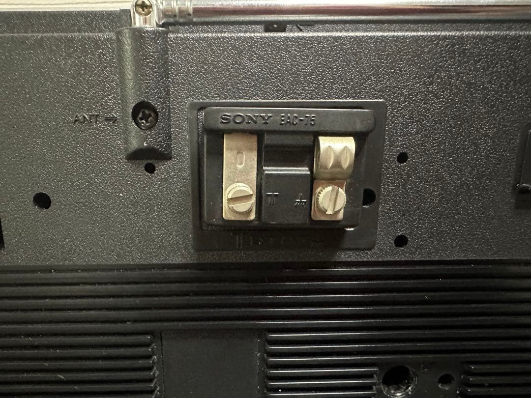 未使用近い! 動作品! SONY ラジカセ　CFS-V8 ソニー 昭和レトロ