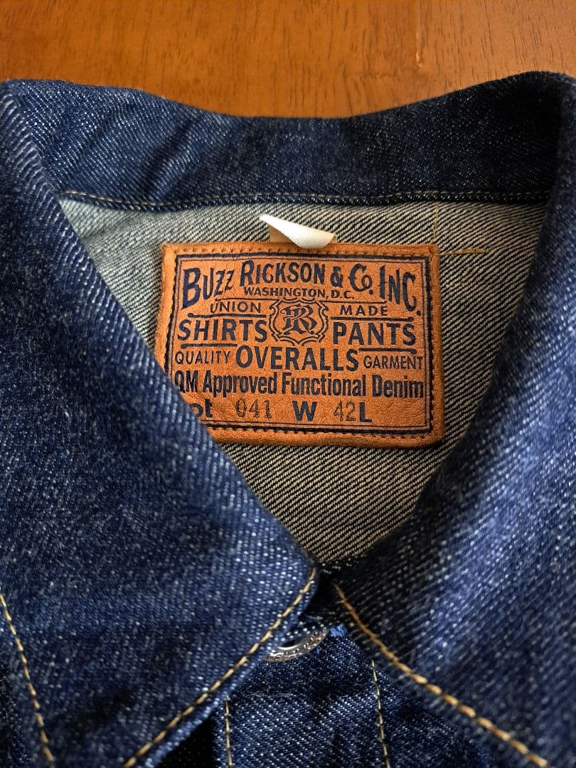 バズリクソンズ　デニムジャケット　ファースト　大戦モデル　42　最終値下げ